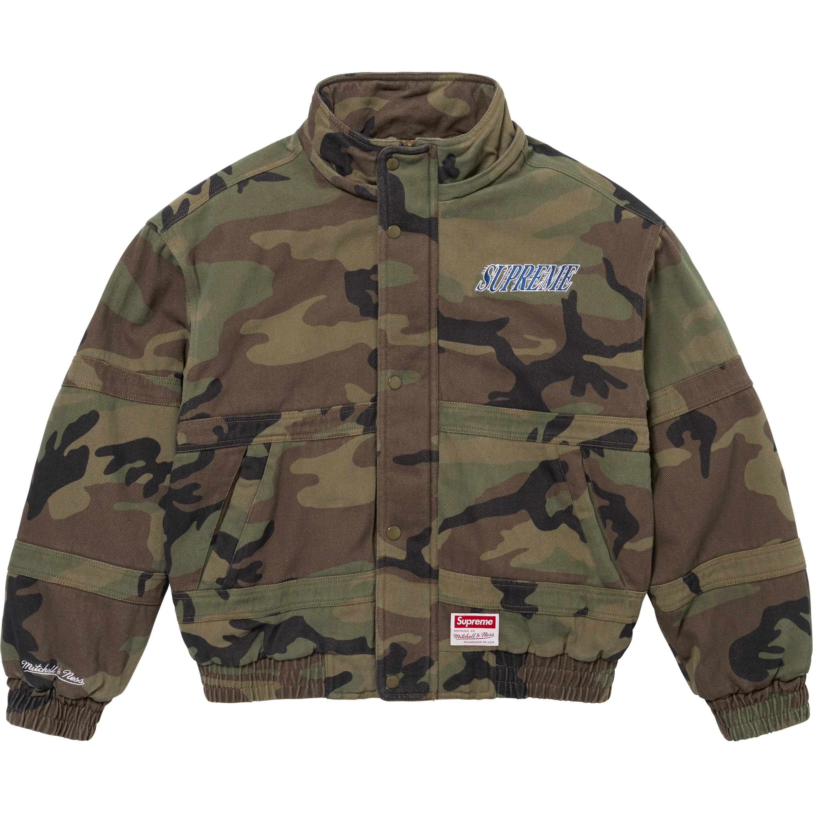 Supreme®/Mitchell & Ness® Twill Stadium Jacket view 19
